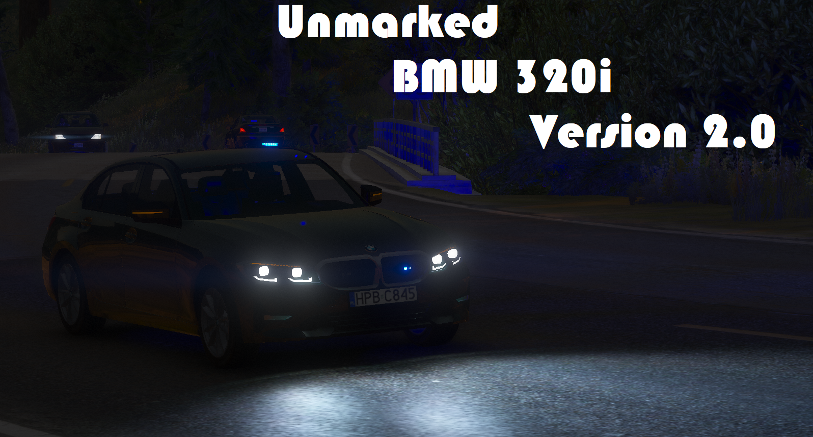 Unmarked BMW 320i [Addon] [ELS]