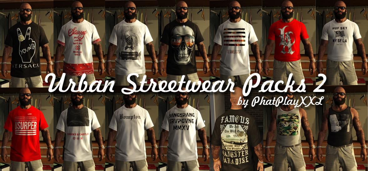 Urban Streetwear Pack Franklin Gta5 Mods Com