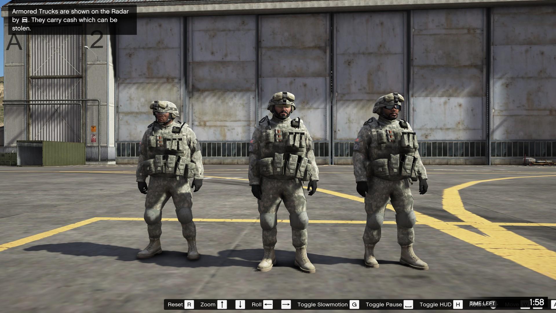 us army outfits for Franklin, Trevor and Michael - GTA5-Mods.com