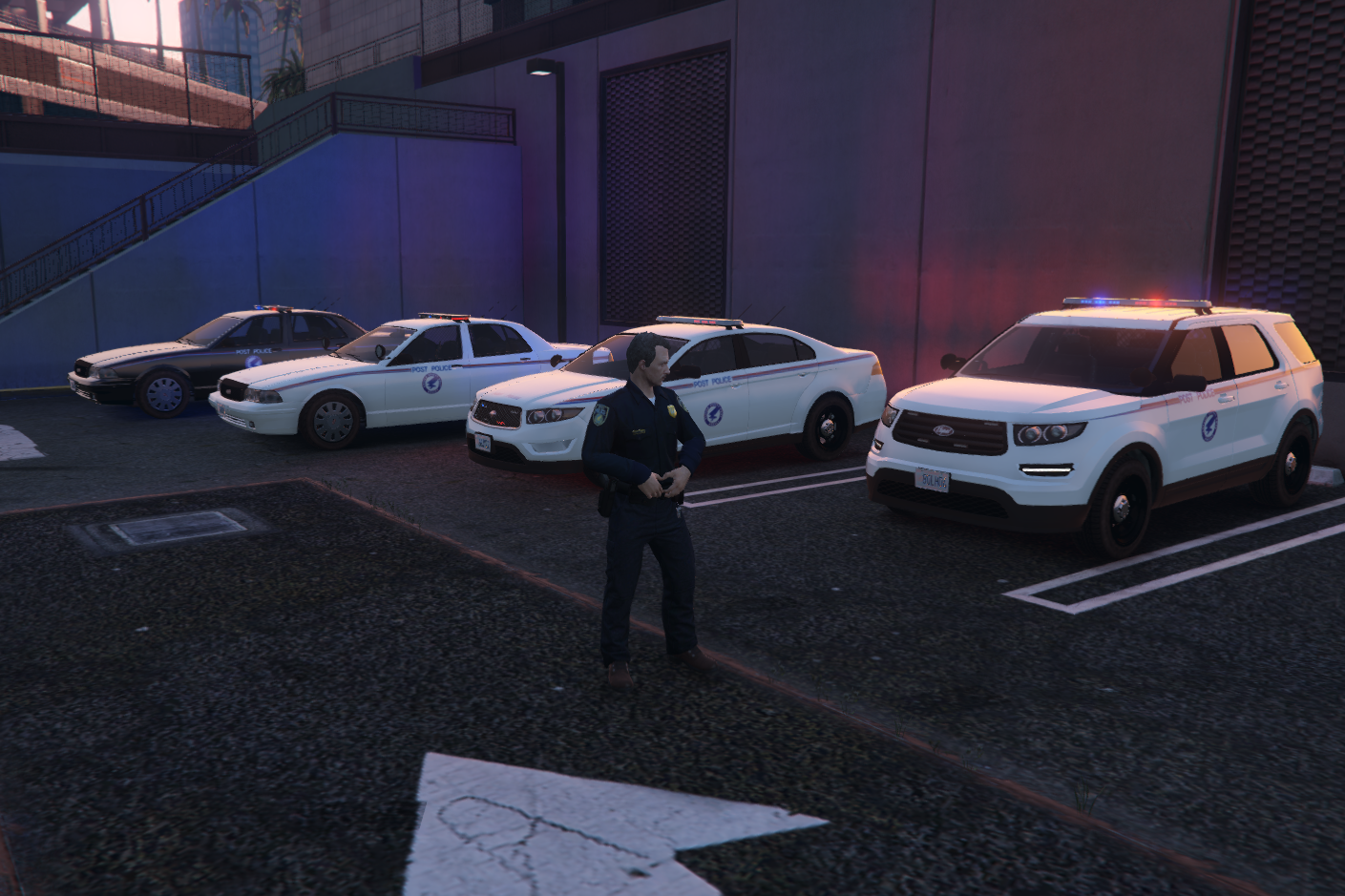 US Post Police Pack [EUP | Vehicles] - GTA5-Mods.com