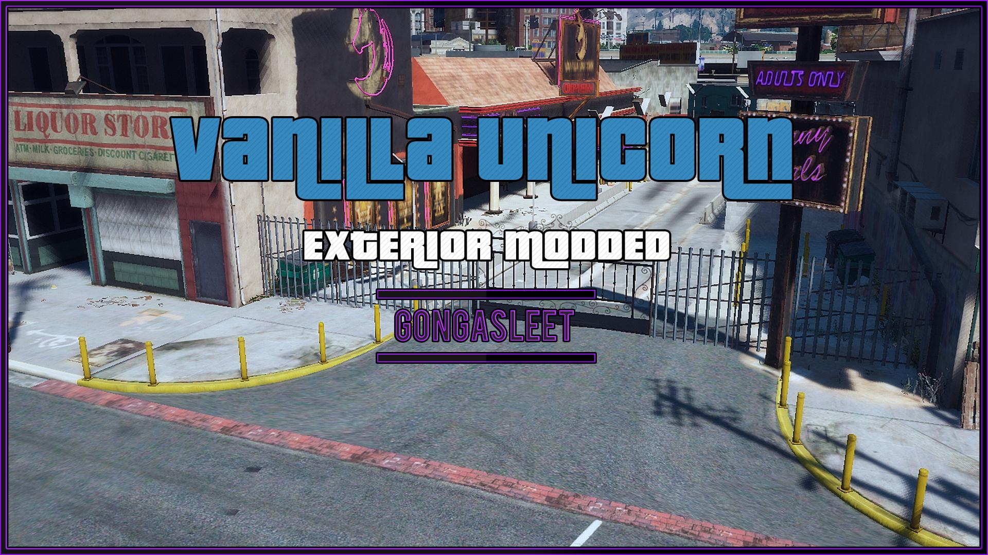 Vanilla Unicorn - Exterior Modded [FiveM | SP Menyoo] [YMAP | XML