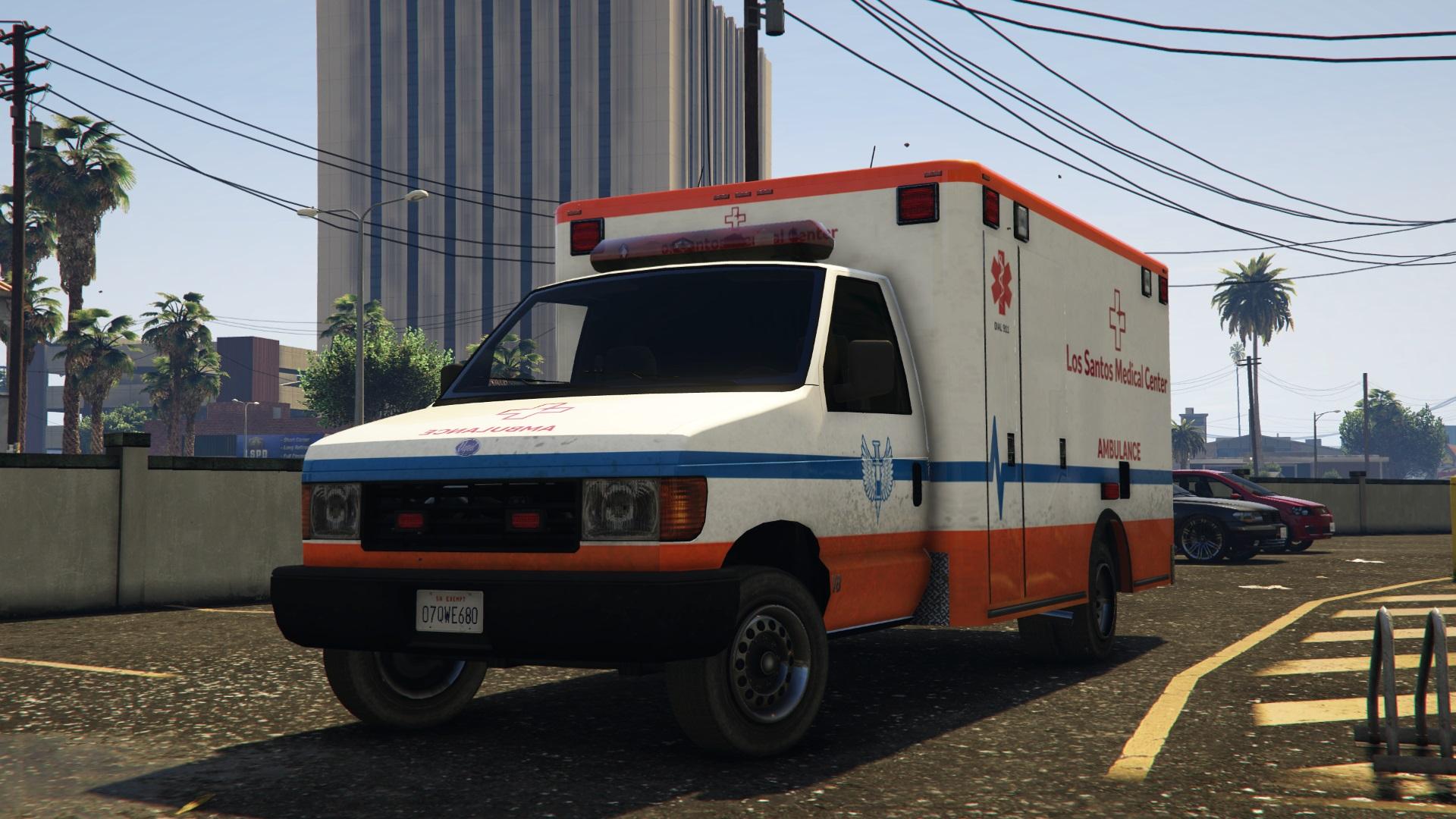 Ambulance gta 5 замена фото 22