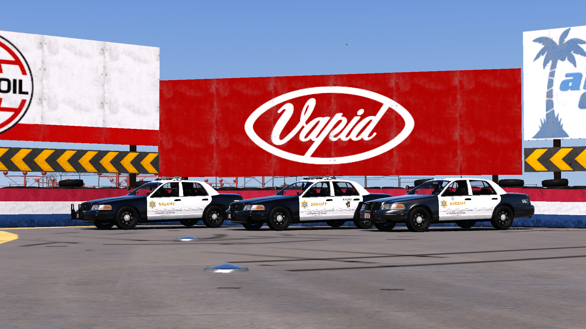 Vapid Victor Vapid Torrence Bravado Buffalo Ac Sheriff Livery Lore Friendly Gta Mods Com