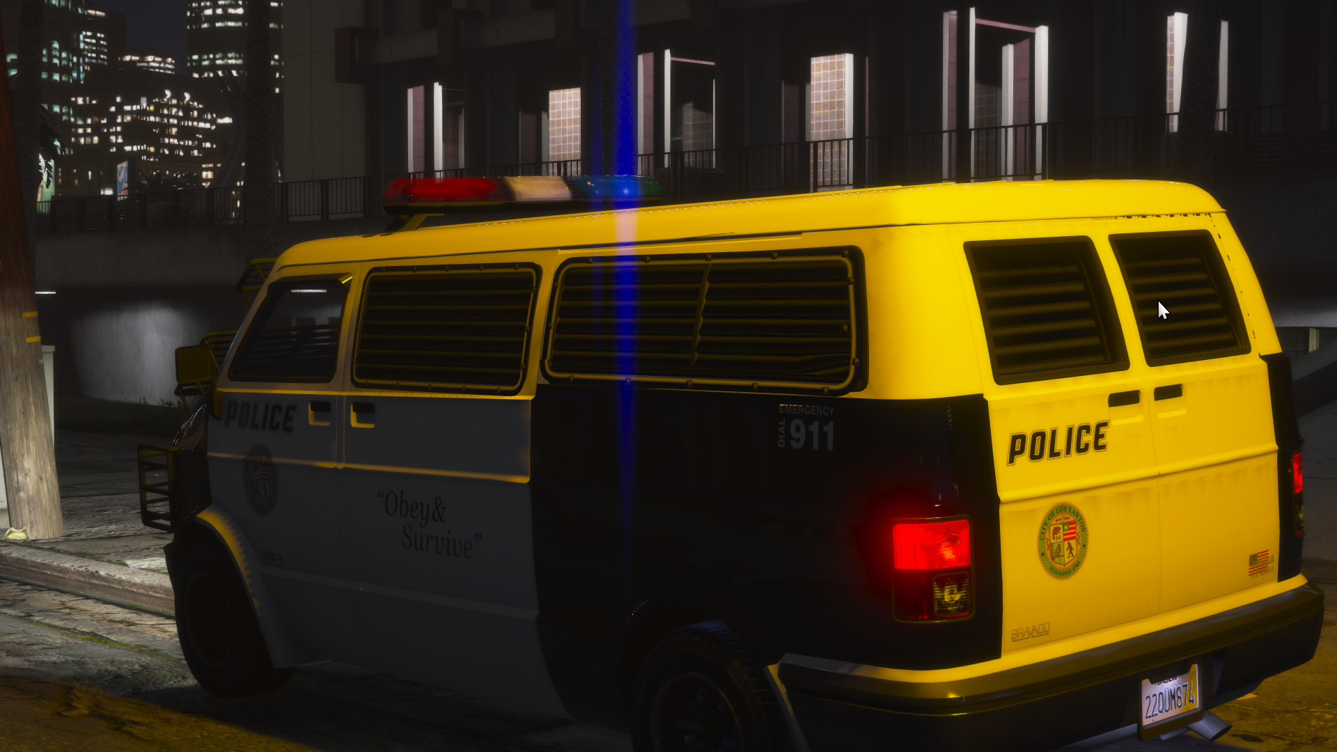 Declasse police transporter gta 5 замена фото 14