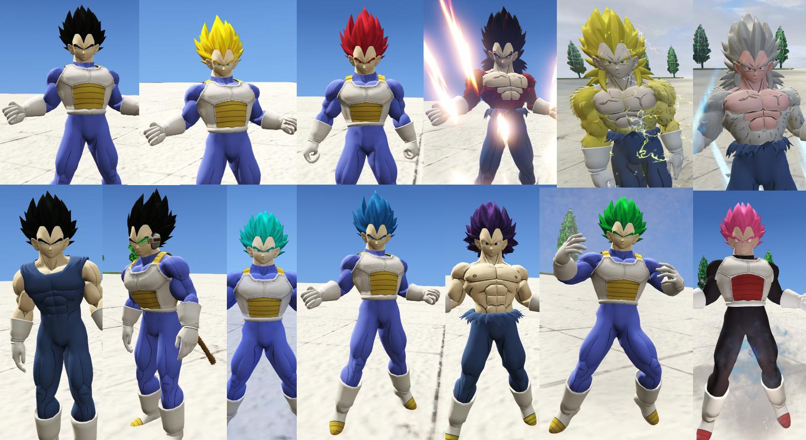 Dragon Ball Xenoverse MOD : GOGETA SUPER SAIYAJIN 5 VS VEGETTO