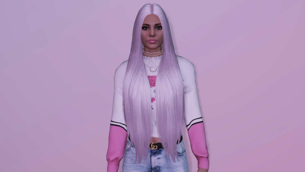 Very Long Hairstyle For Mp Female Gta5