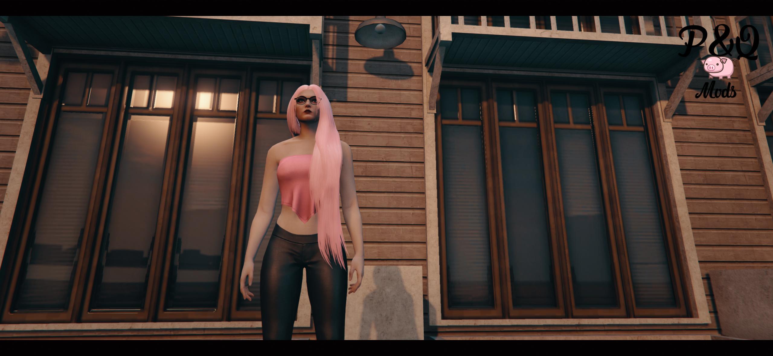 Very long straight hairstyle for MP female - GTA5-Mods.com