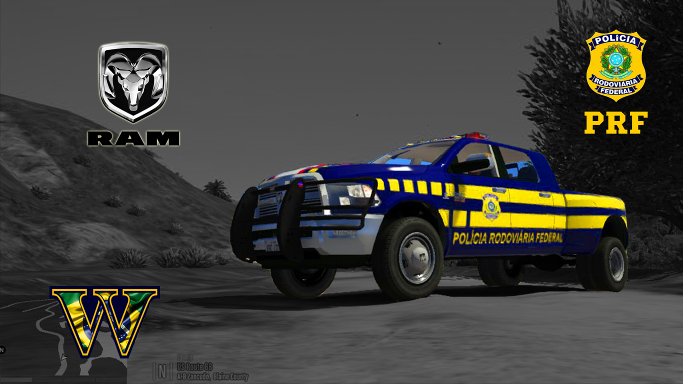 Viatura Polícia Rodoviária Federal Brasileira PRF Ford Fusion - Brazilian  Highway Patrol - GTA5-Mods.com