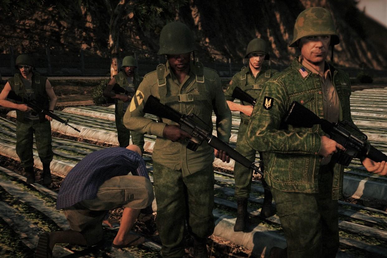 Vietnam War Uniforms Retexture Pack for MP_FREEMODE (+Skin Control