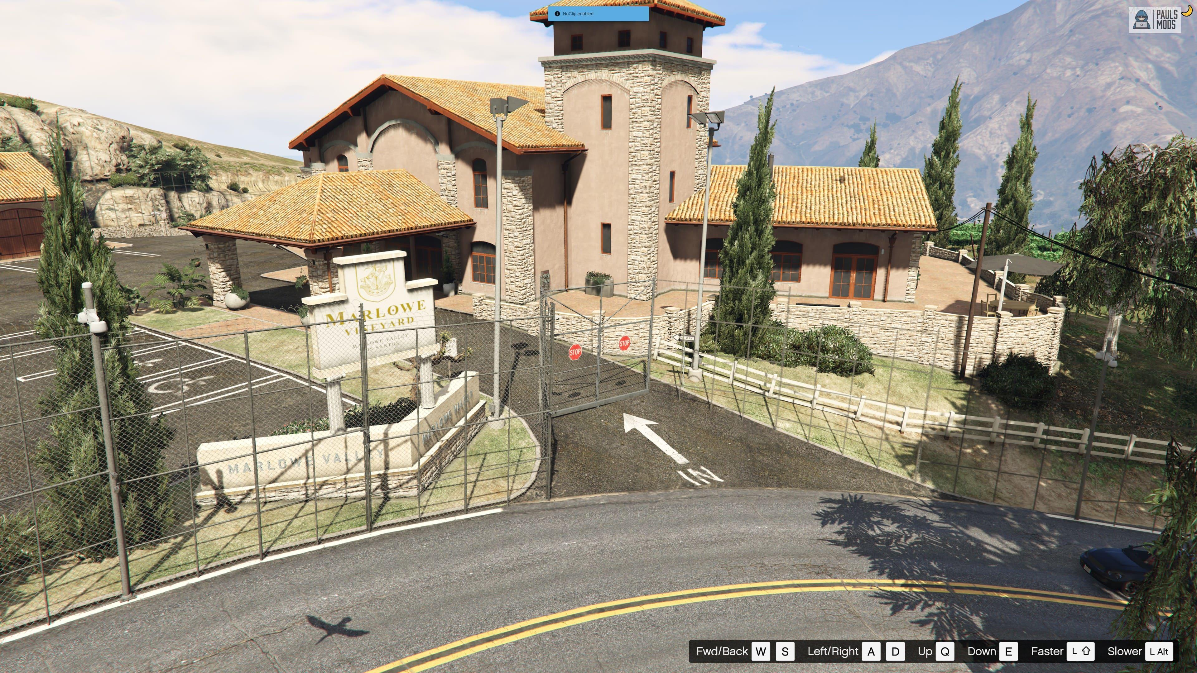 Vineyard Mansion Fence [YMAP] - GTA5-Mods.com