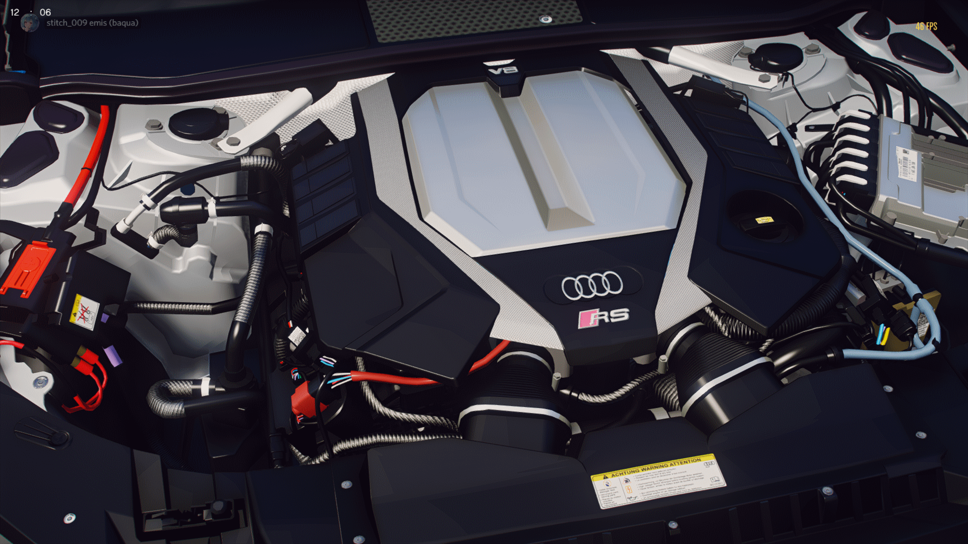 Volkswagen-Audi RS6 EA825 V8 Engine Sound [OIV Add-On / FiveM] -  