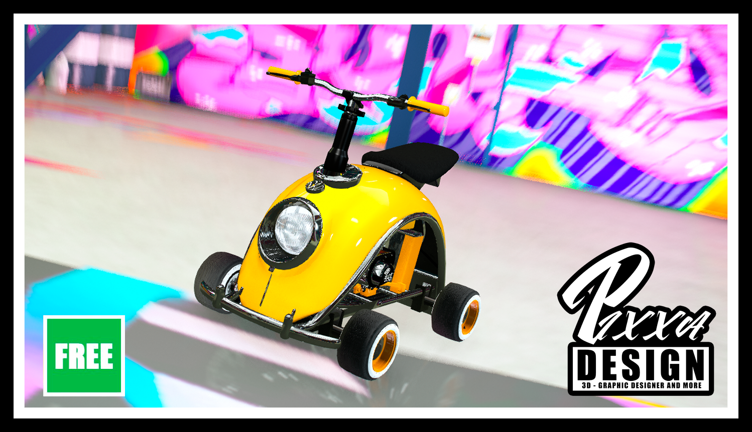 Volkswagen Beetle Bike Pxx Concept [Add-On | Five-M] - GTA5-Mods.com