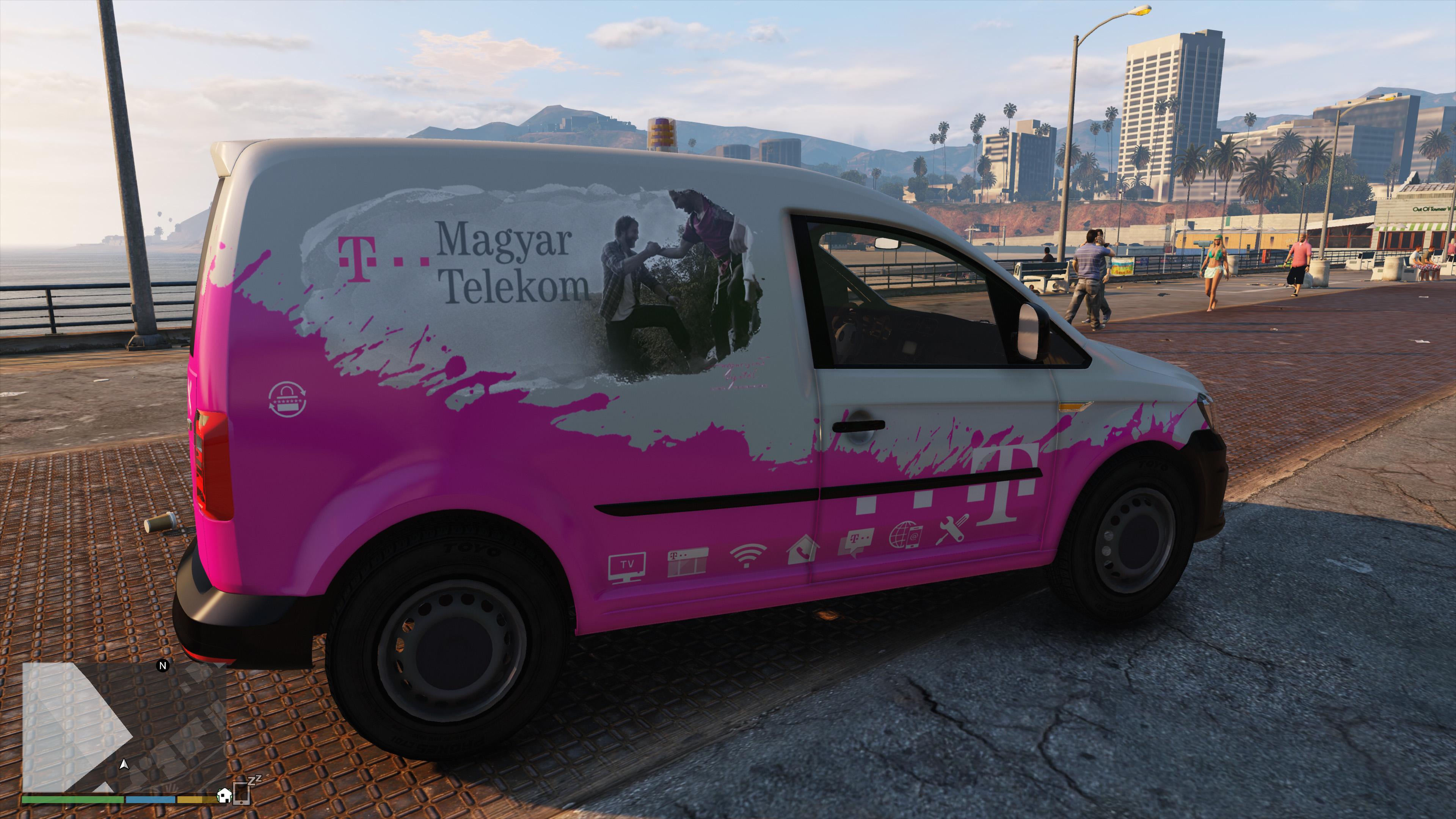 Volkswagen Caddy Hungarian Telekom - GTA5-Mods.com