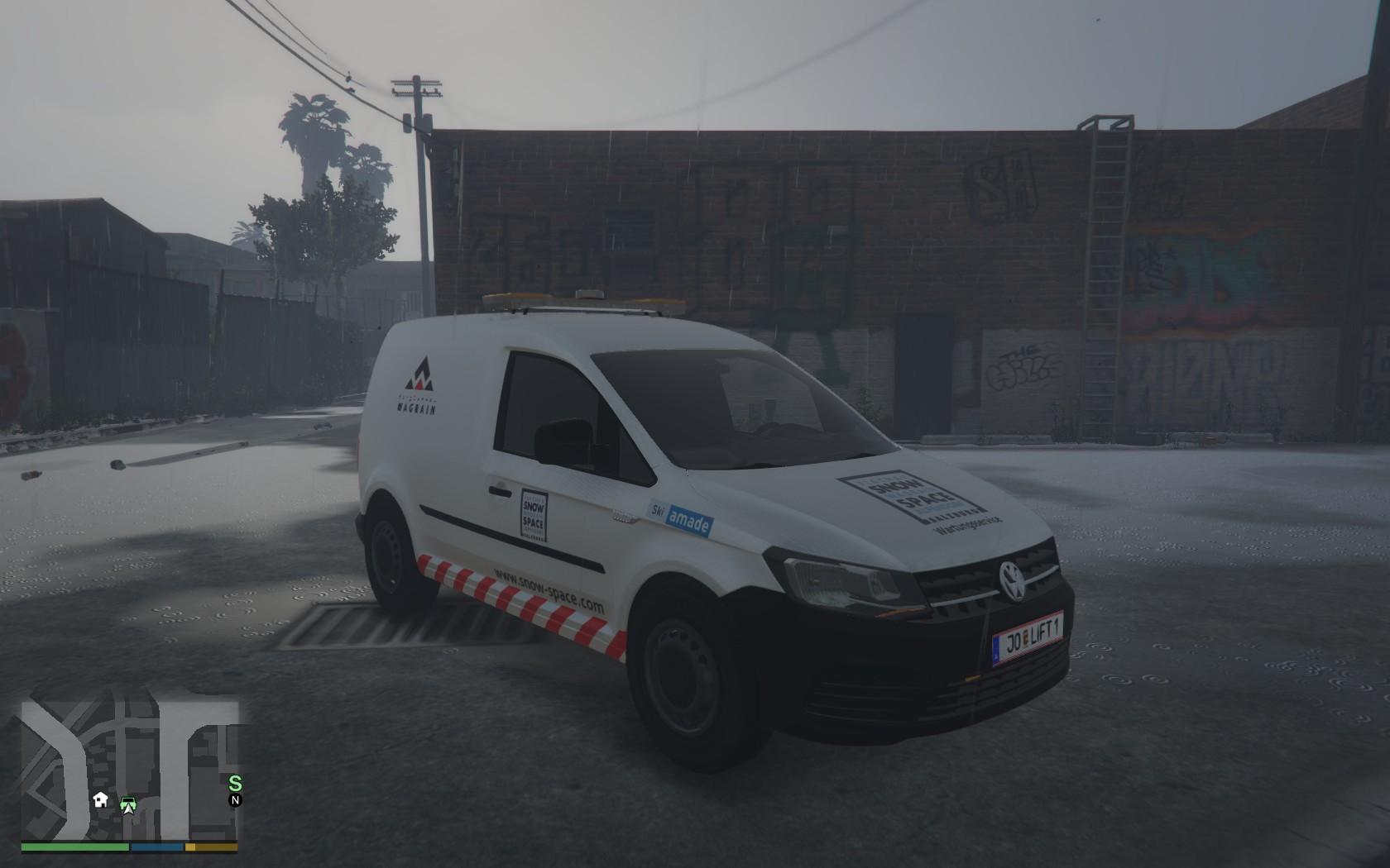 Volkswagen Caddy - Snowspace Salzburg Service car - GTA5-Mods.com