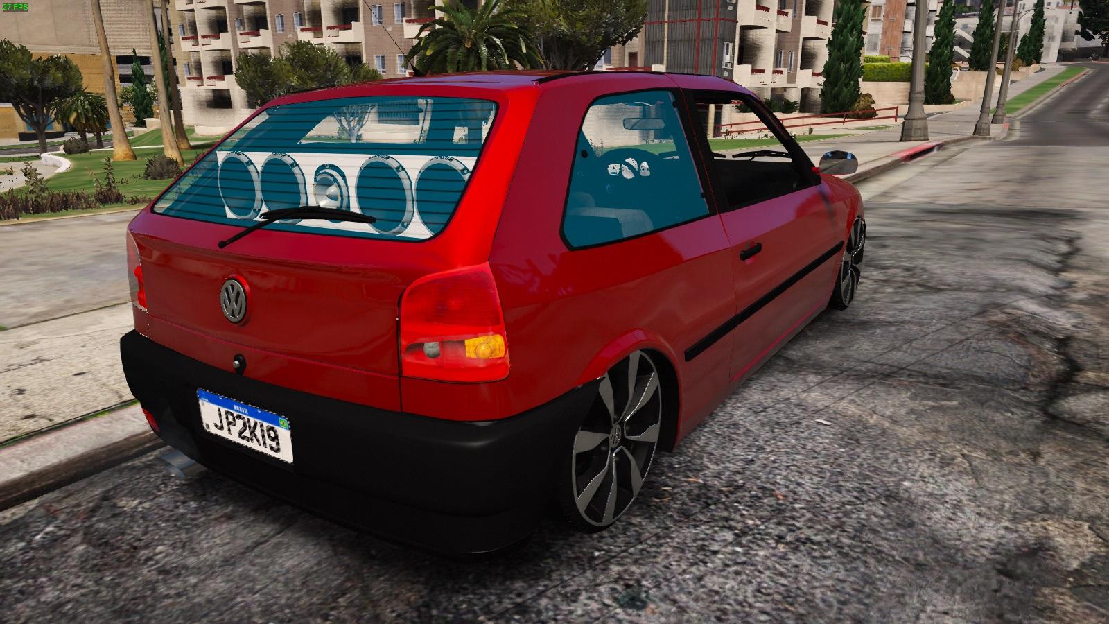 Mods GTA San Andreas: Vw Gol Bola Rebaixado com Muito Som