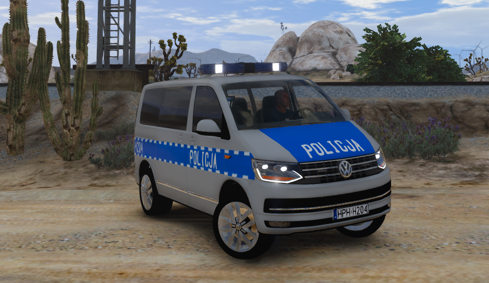 Volkswagen T6 Polish Police