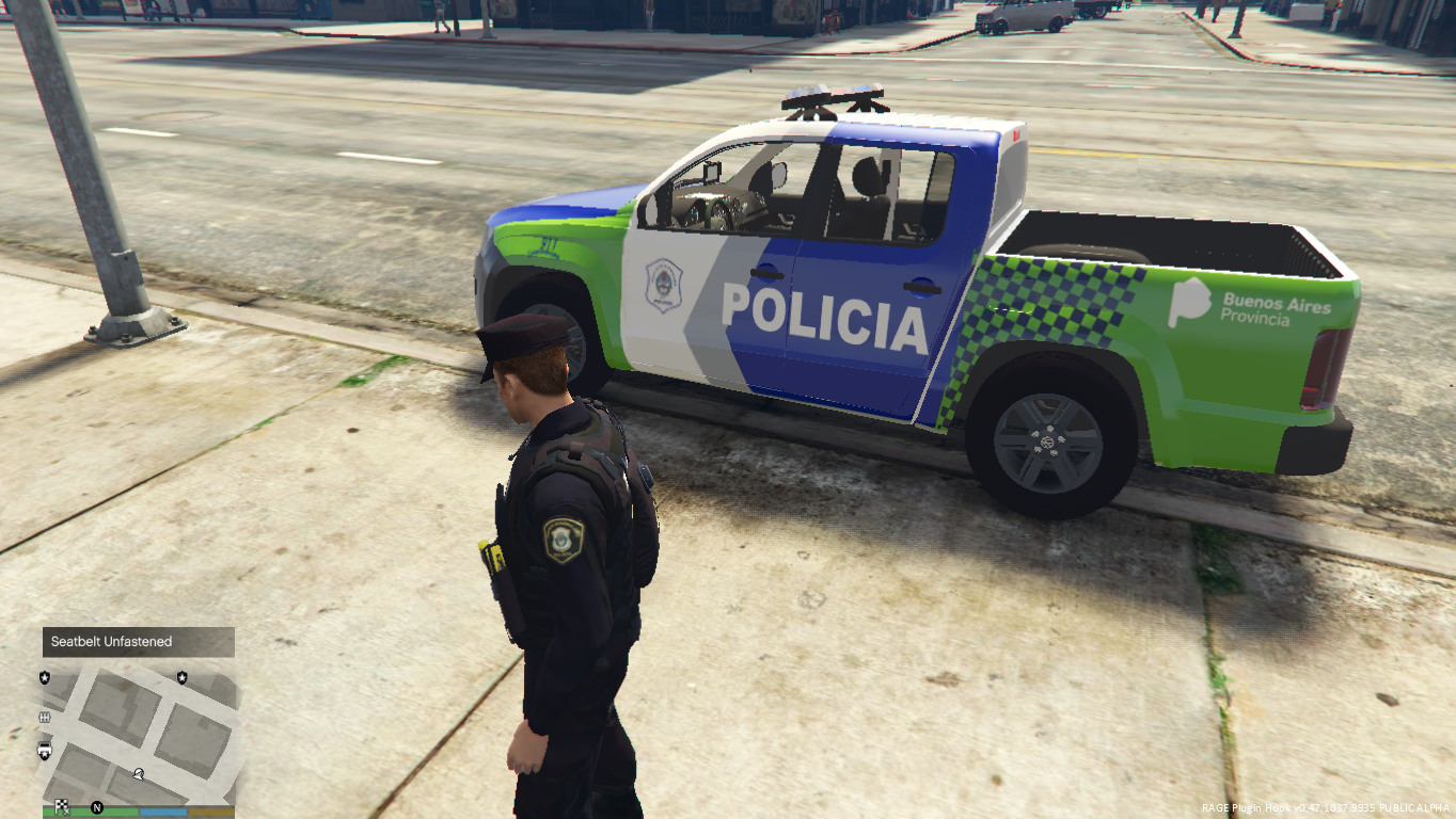 RADIOFRECUENCIAS POLICIA BONAERENSE ARGENTINA - GTA 5 Mod