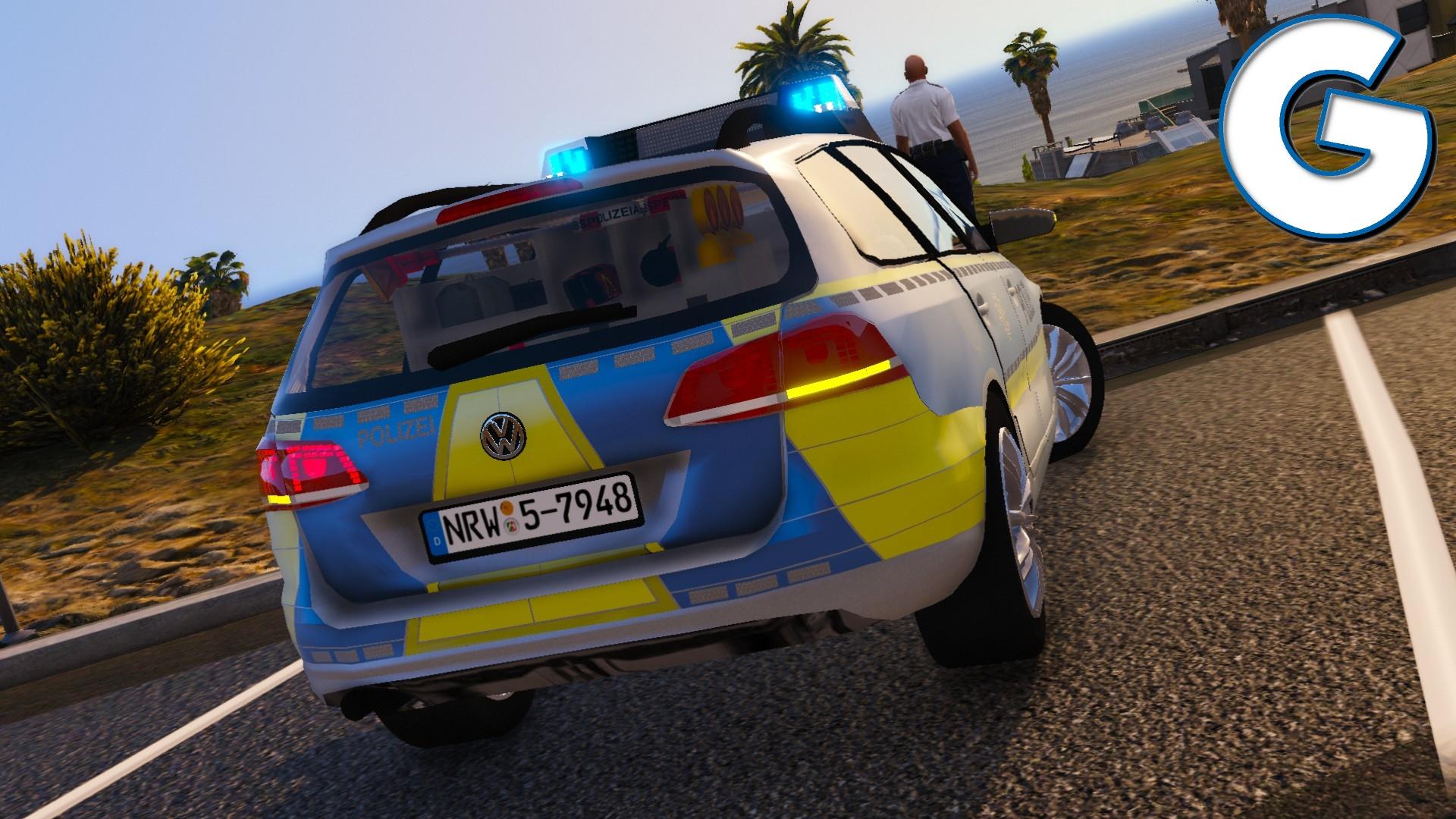 BMW m5 Polizei