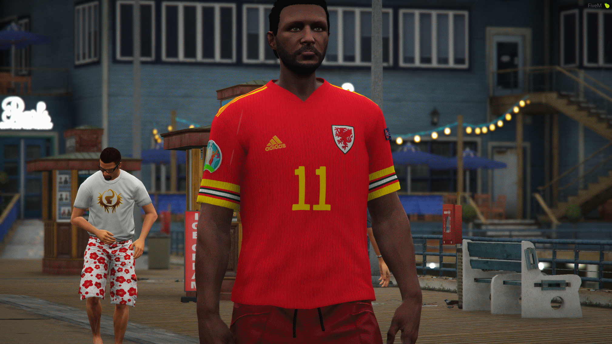 Wales Football Club Jersey 2021 [EUP/FIVEM READY] 