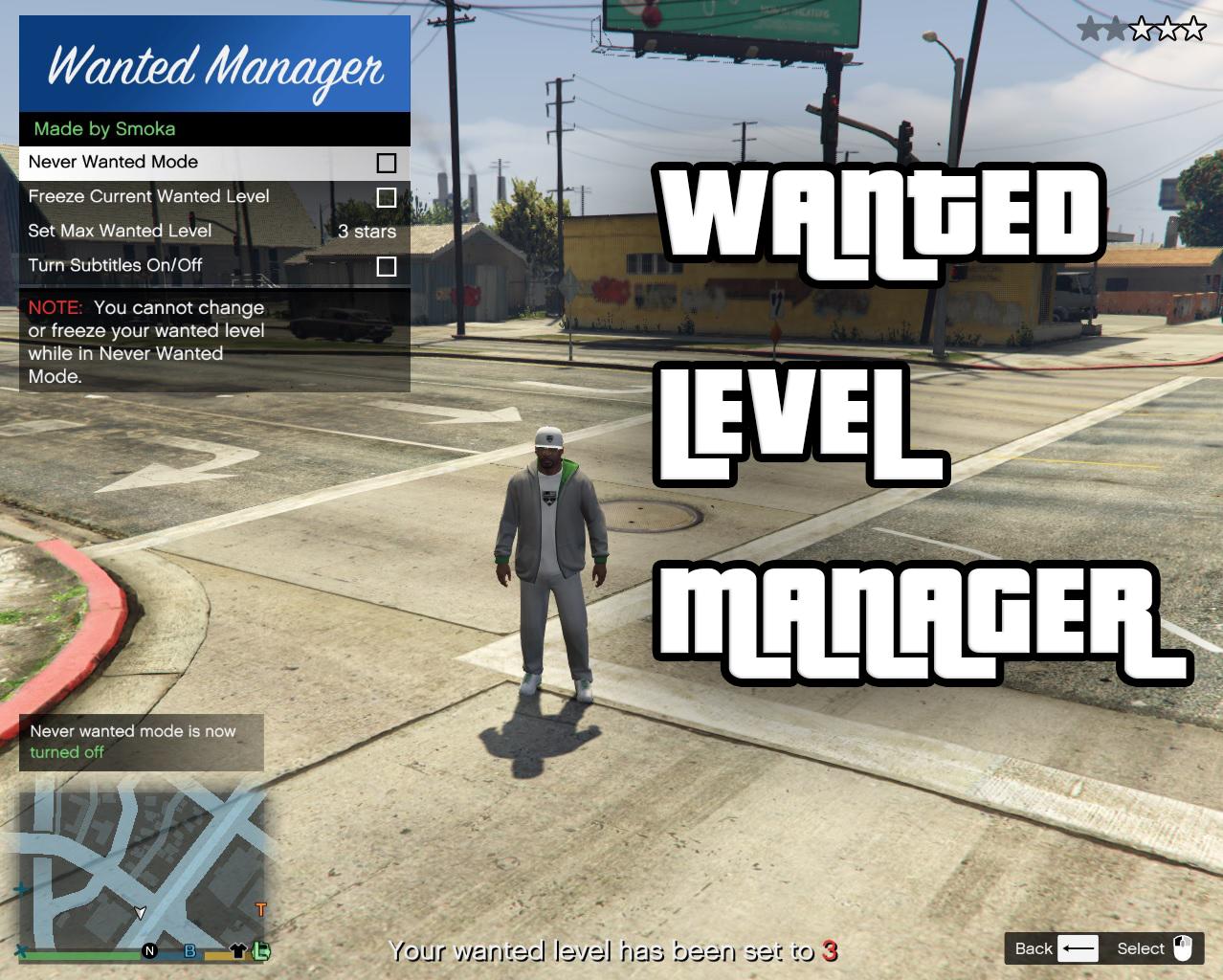 Wanted Level Manager - GTA5-Mods.com