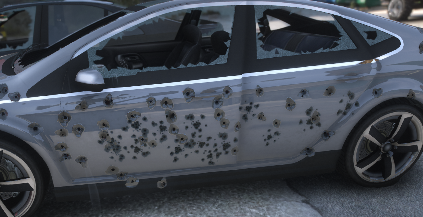 Realistic bullet damage mod gta 5 фото 5