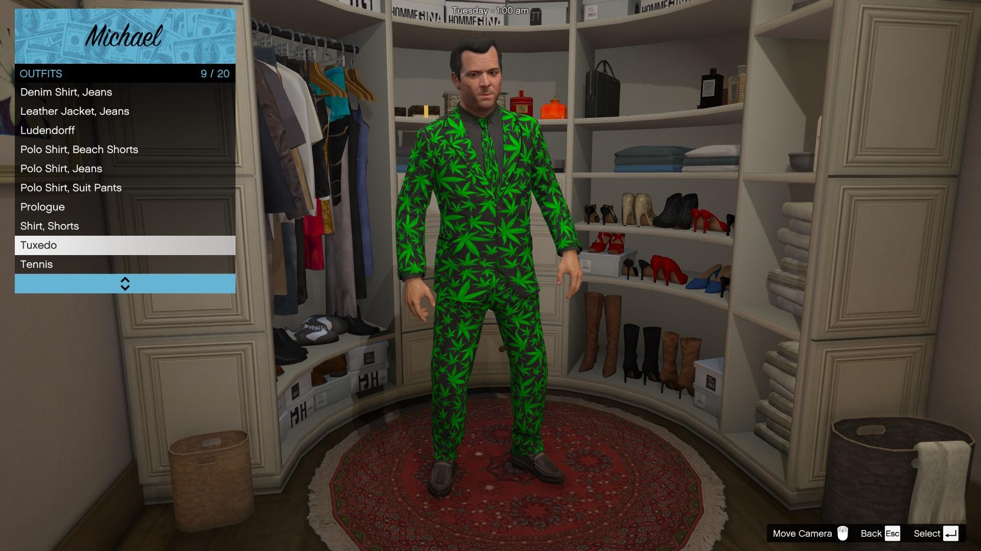 Gta 5 all michael outfits фото 92