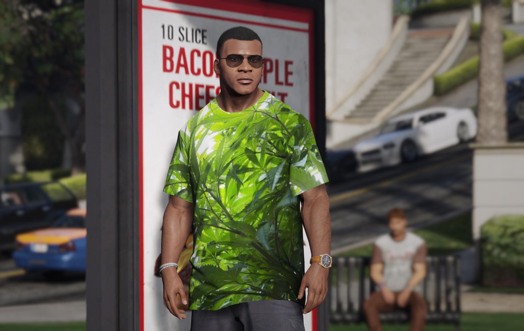 Gta 5 franklin t shirt фото 106