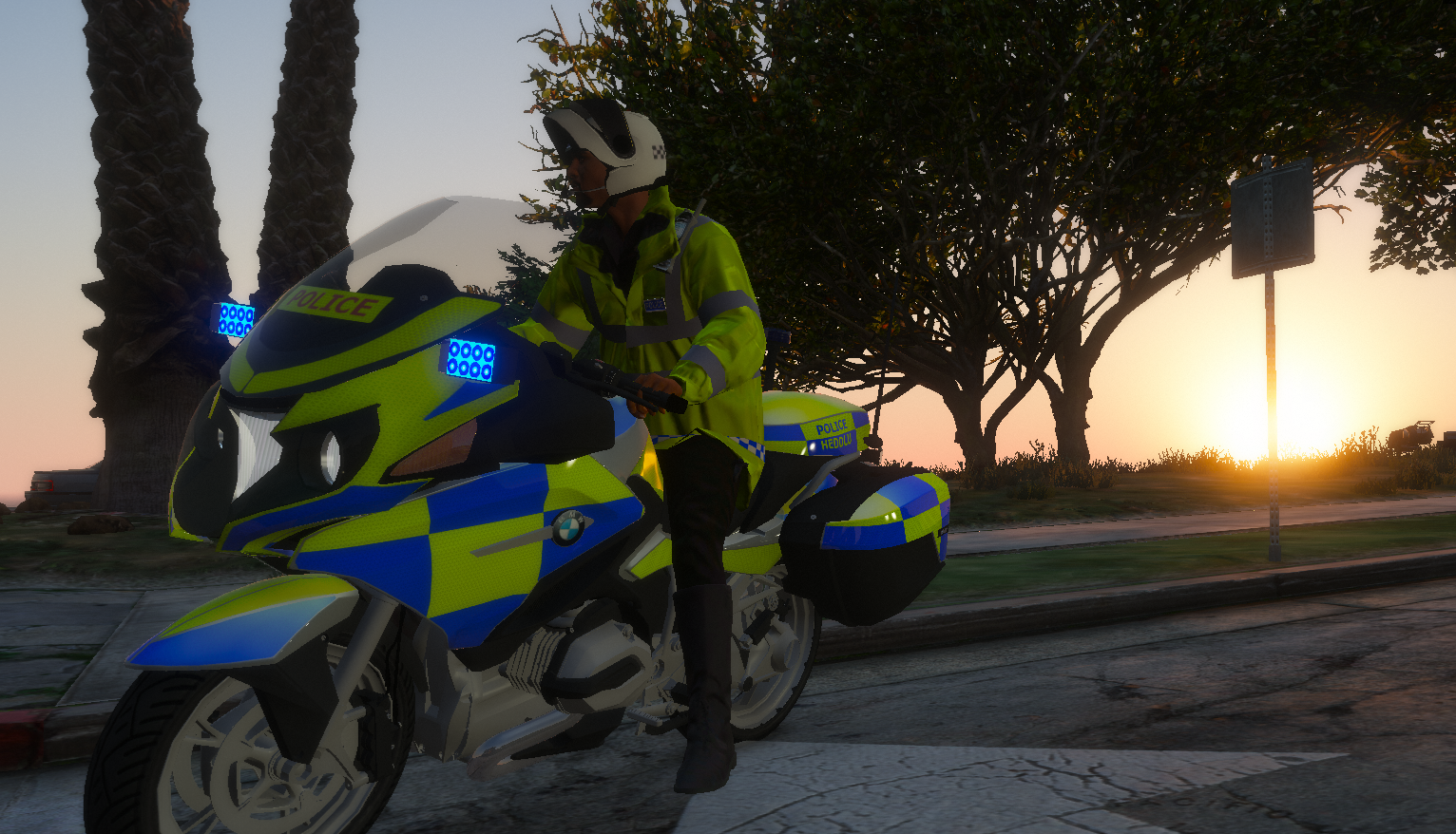 Police bike gta 5 els фото 14