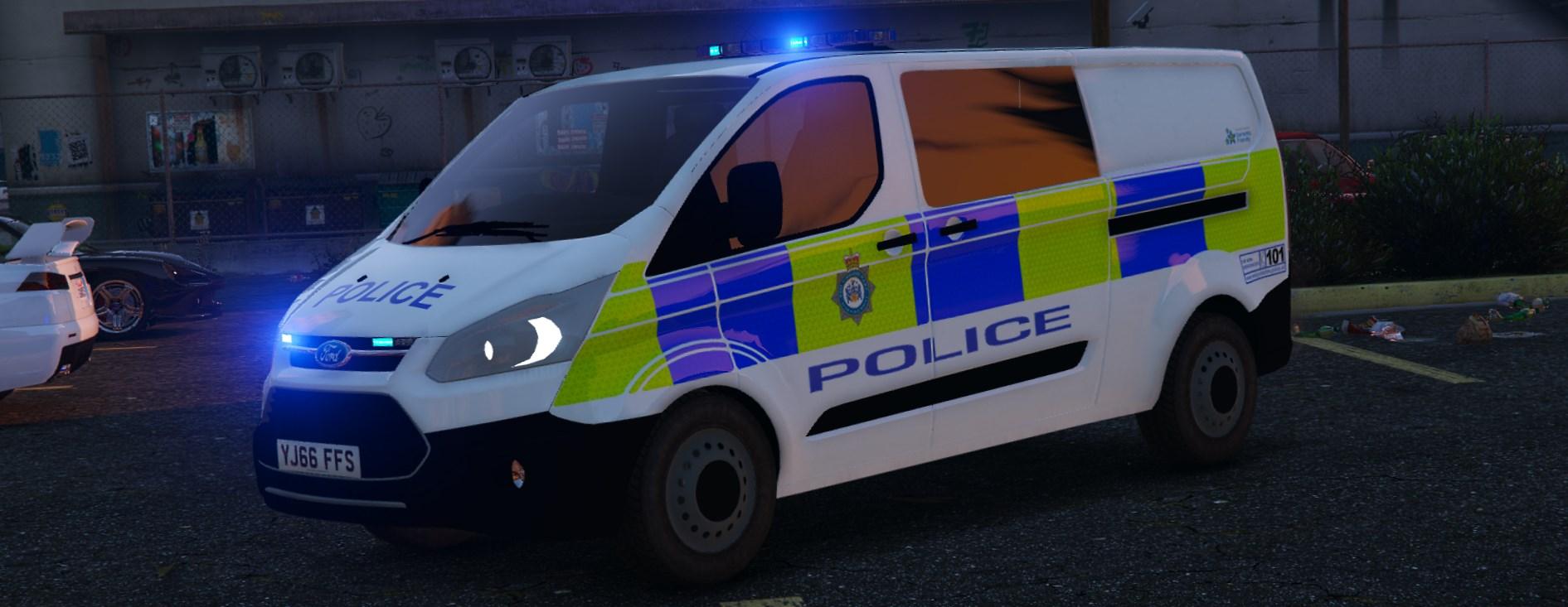 West Yorkshire Police - IRV Livery for the Ford Transit Custom - GTA5 ...