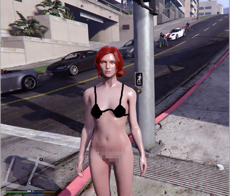 Triss Nude From Witcher Add On Ped GTA Mods Com