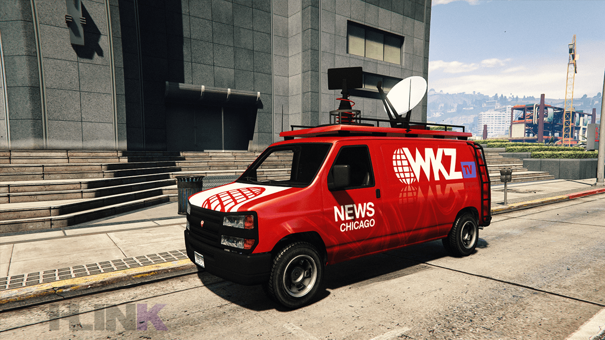 Wkz Tv Newsvan Skin Watch Dogs Gta5 Mods Com