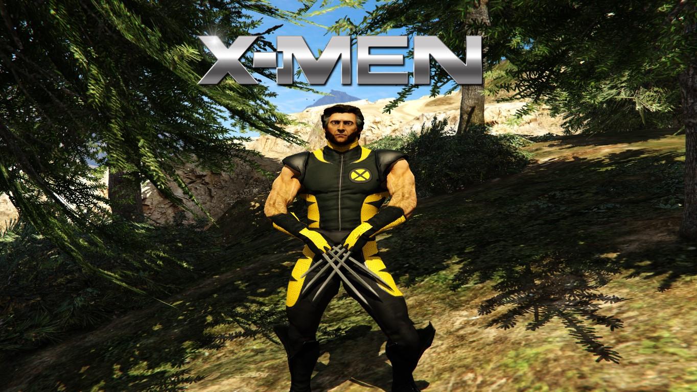 Wolverine X-Men costume [Add-On Ped] - GTA5-Mods.com