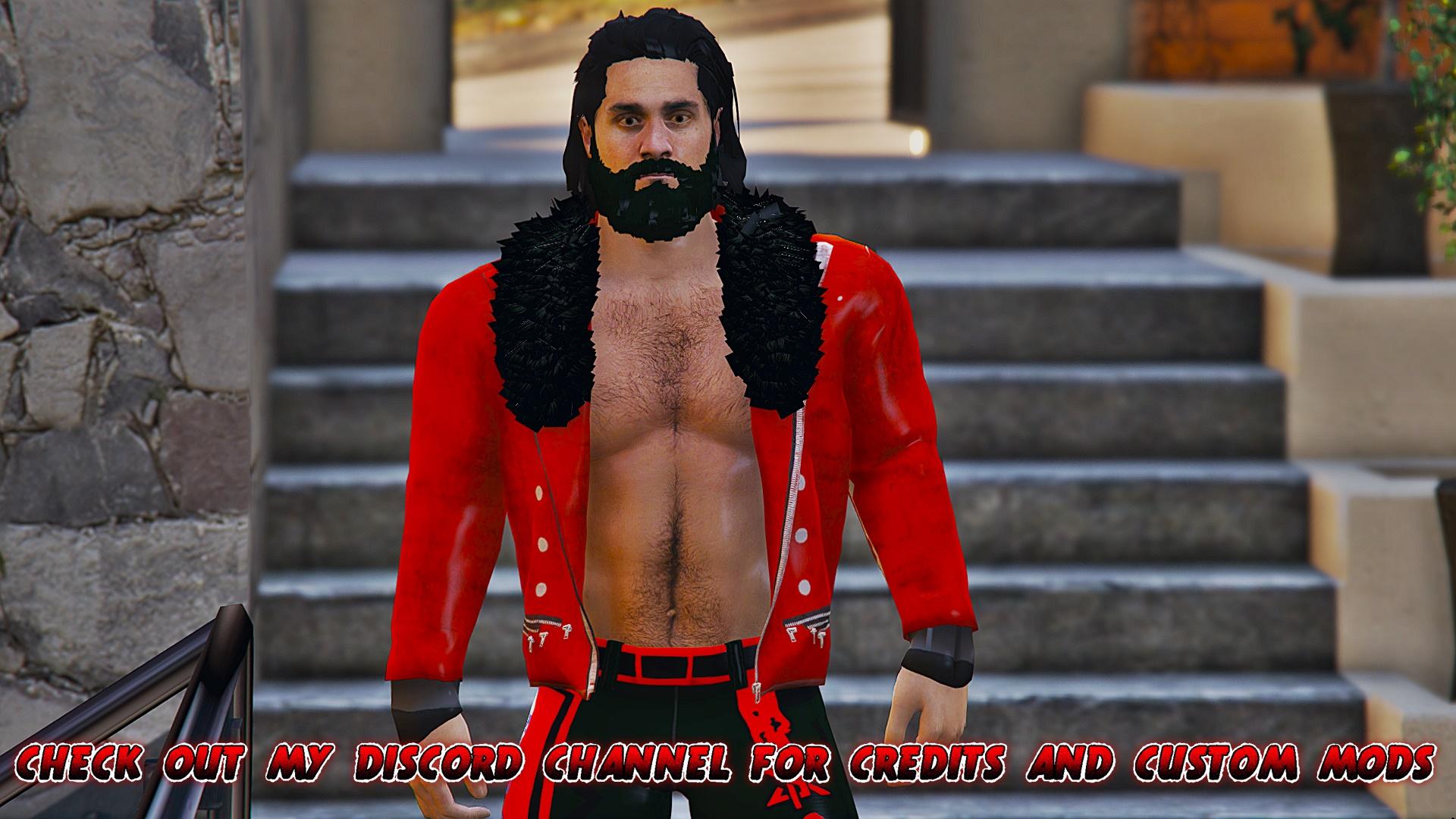 WWE 2K22|Seth Rollins[Add-On Ped] - GTA5-Mods.com