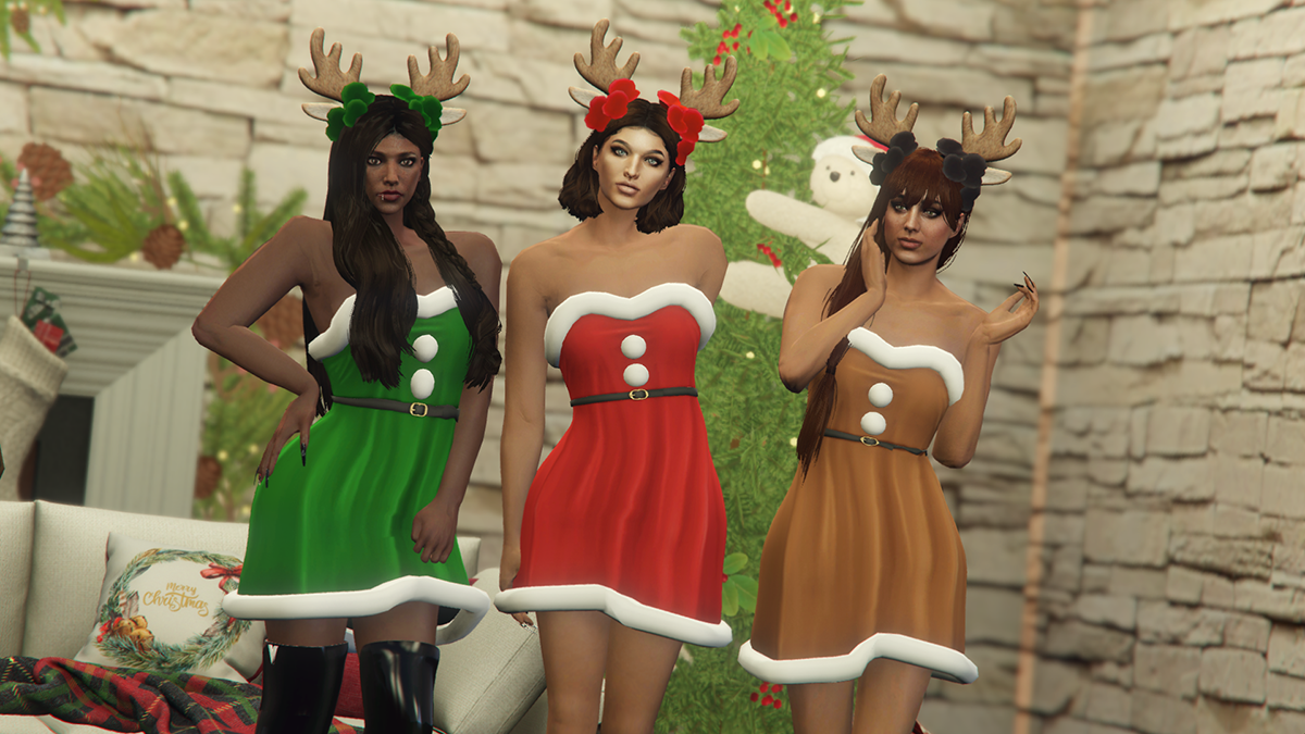 Christmas Leggings for MP Female - GTA5-Mods.com