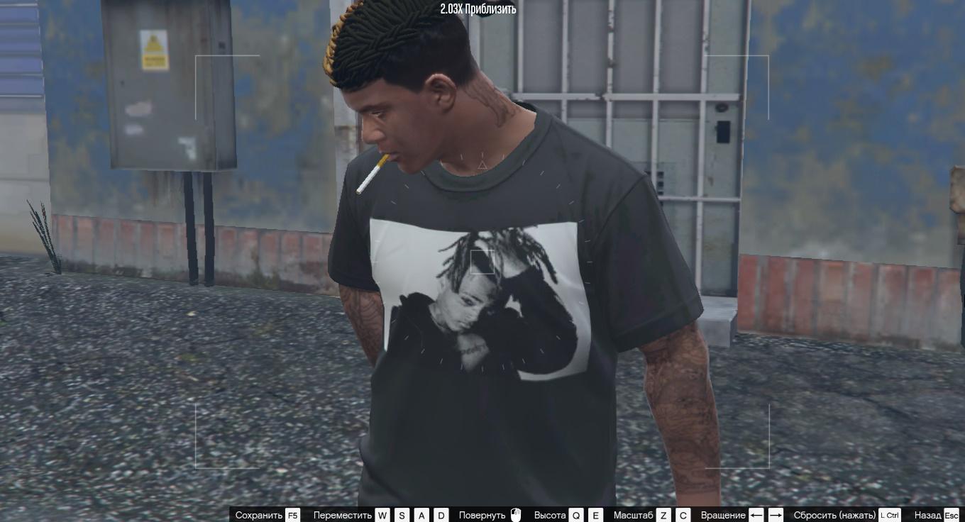 dragon 5 tattoo gta T 17 GTA5 Mods.com Shirt XXXTENTACION