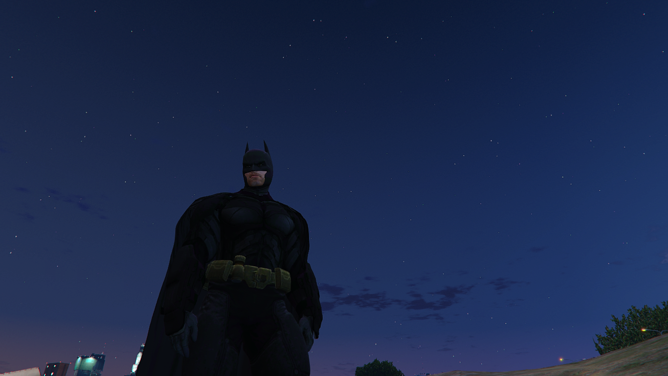 Batman Arkham Origins Reskin - The Dark Knight 