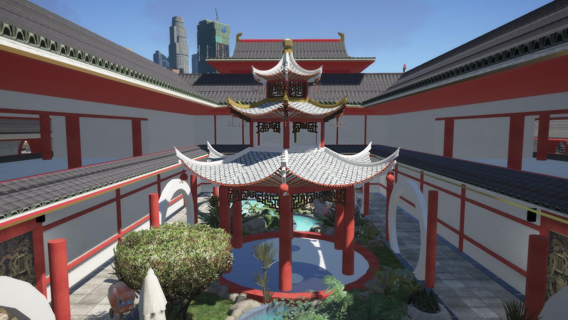 Oriental Temple House Add On Sp Oiv Fivem Gta5 Mods Com