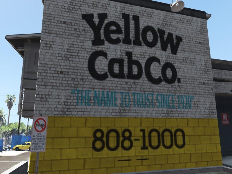 Yellow Cab Co. Depot - GTA5-Mods.com