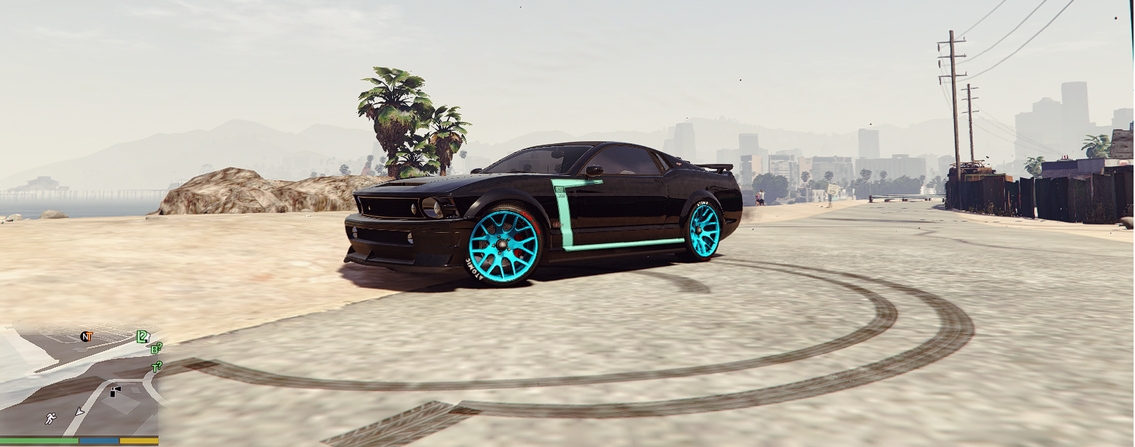 Mustang Boss 302 Livery And Interior For Dominator Gta5