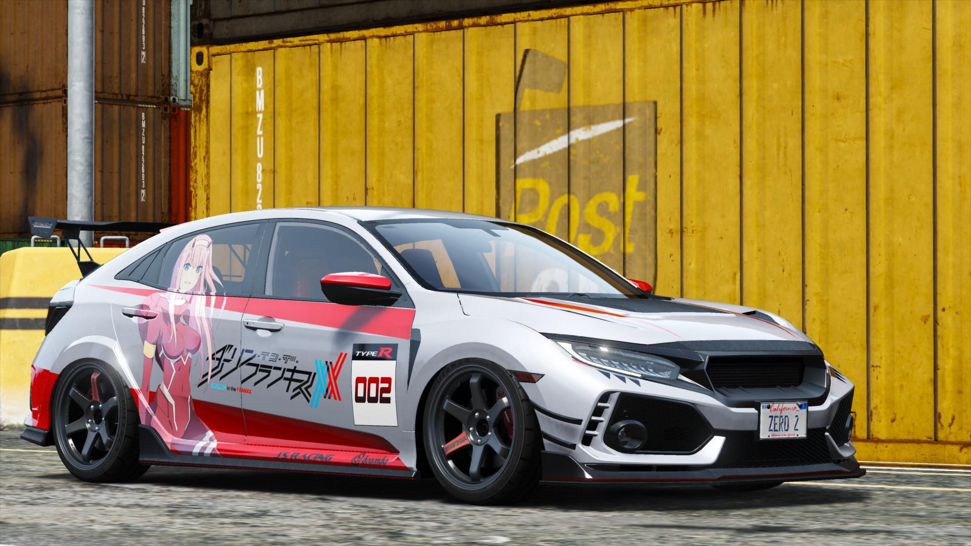 Gta 5 honda civic type r фото 87