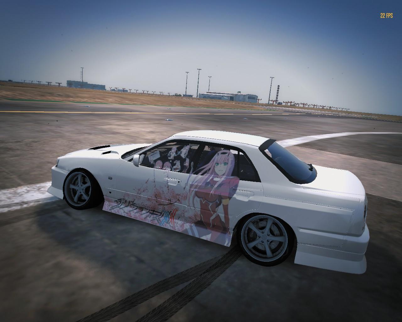 Zero two Livery for URAS-Skyline ER34 D1-Spec/Type GT - GTA5-Mods.com