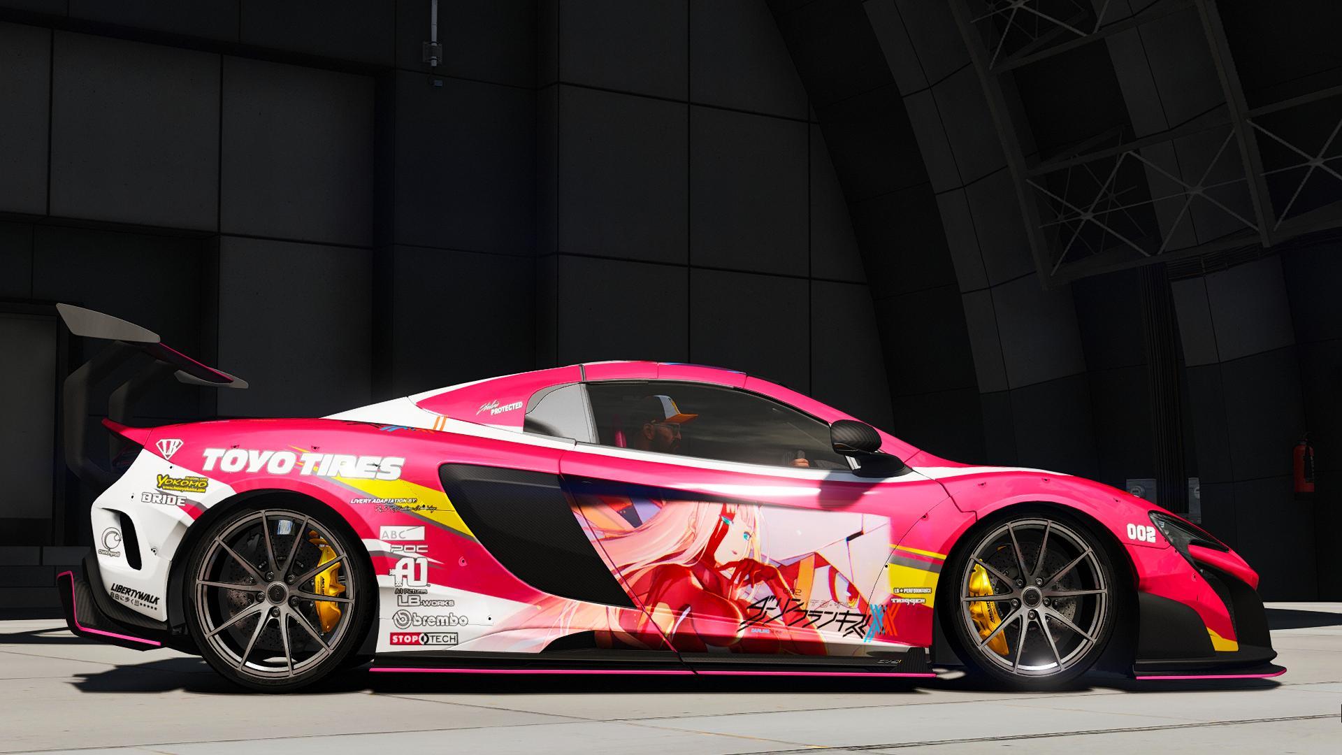 Zero two Mclaren 675 LT - GTA5-Mods.com