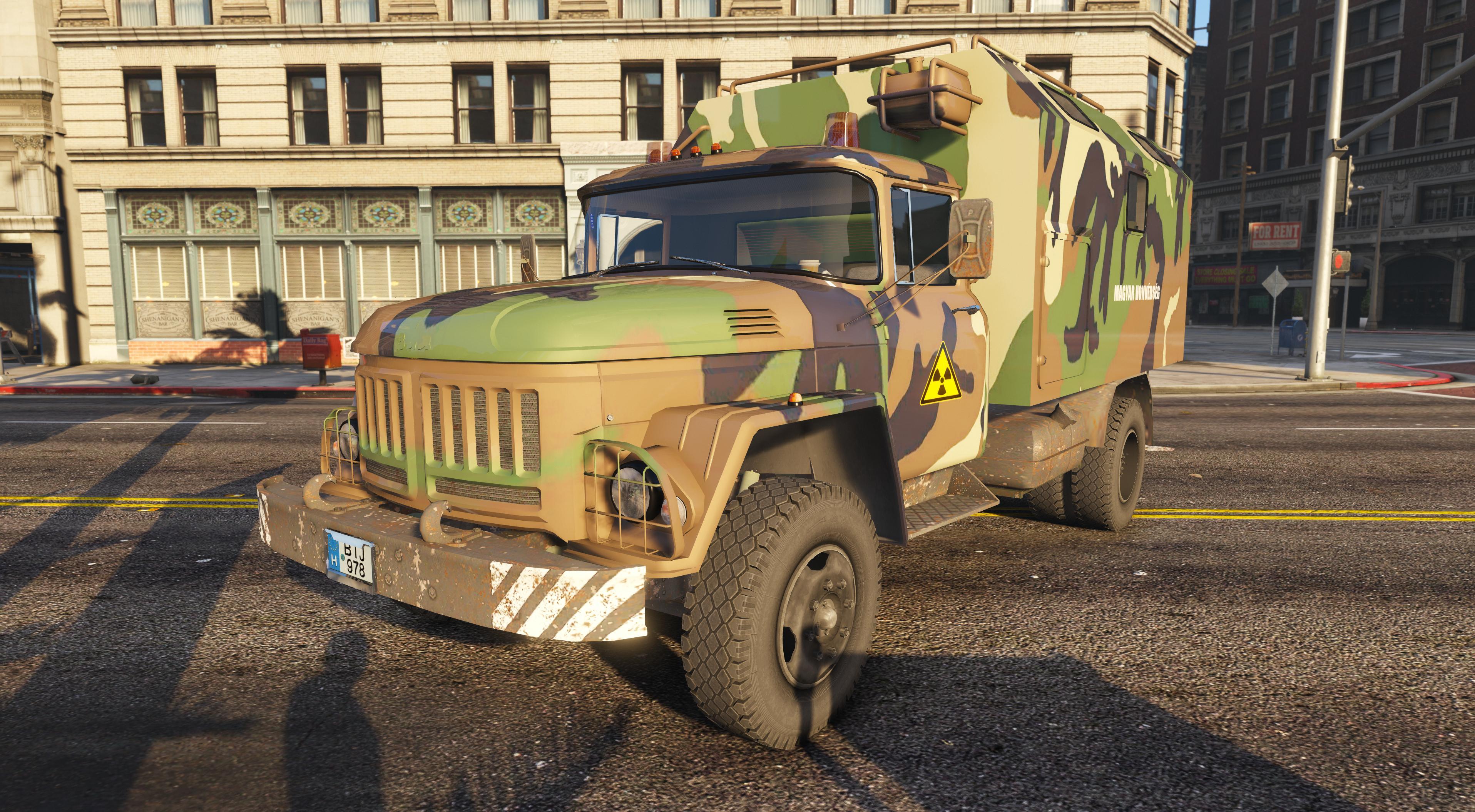 Zil Hungarian Military Truck Gta Mod Grand Theft Auto Mod | My XXX Hot Girl