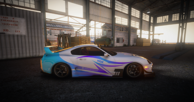 1998 Toyota Supra (JZA80) // Streetrace style livery - GTA5-Mods.com