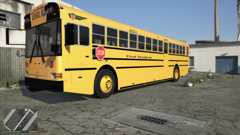 2006 IC RE300 School Bus Addon ELS - GTA5-Mods.com