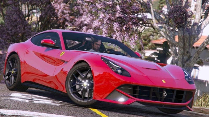 2013 Ferrari F12 Berlinetta [Replace | LODs] - GTA5-Mods.com