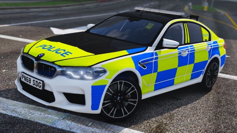 2018 Police BMW M5 F90 [Replace | ELS] - GTA5-Mods.com