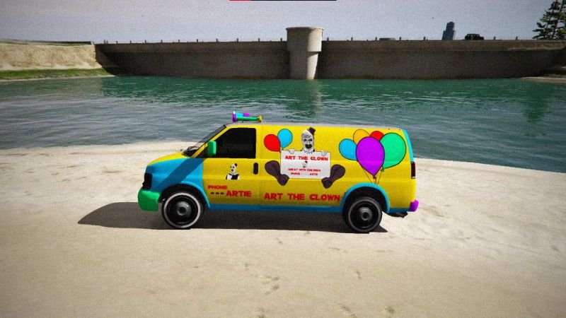 Art the Clown Van - GTA5-Mods.com