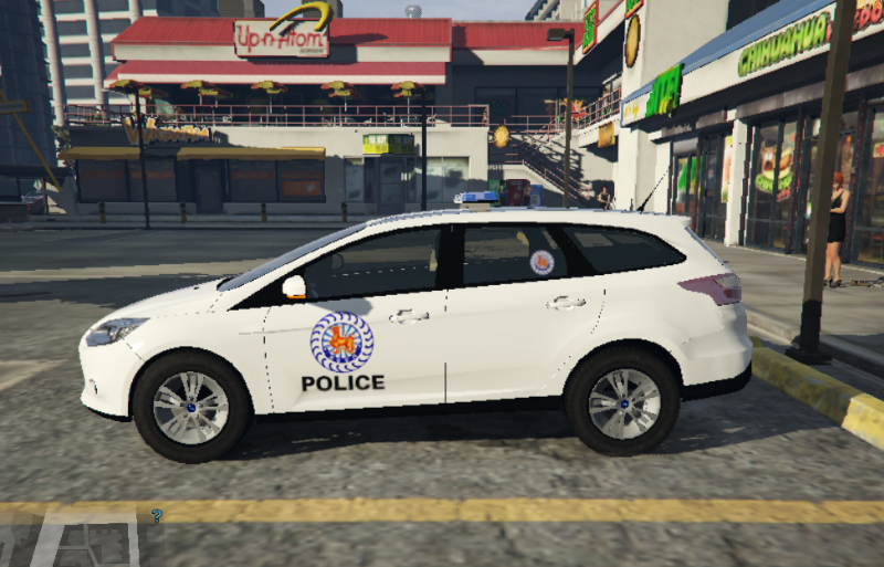 cambodia national police ford focus livery