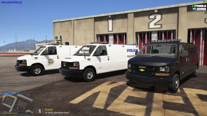 Chevy Express Van Coroner/Prisoner/Unmarked/ [NON ELS] [FIVE M] - GTA5 ...